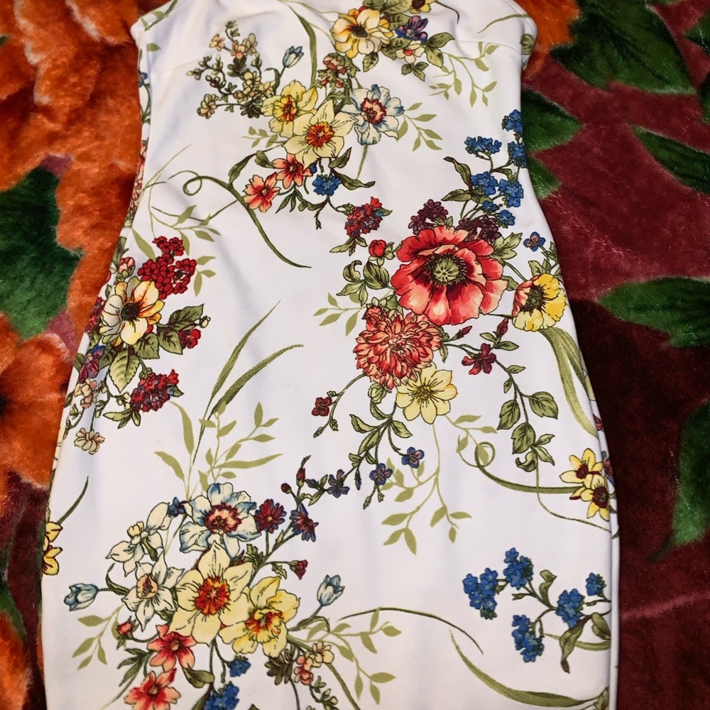 body con floral dress